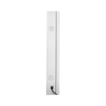 Wall-mounted outdoor advertising display