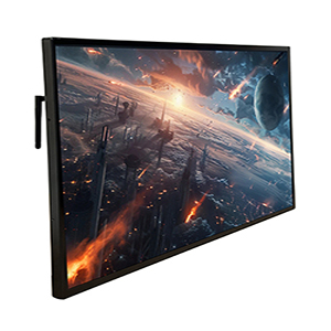 Wall-mounted advertising machine